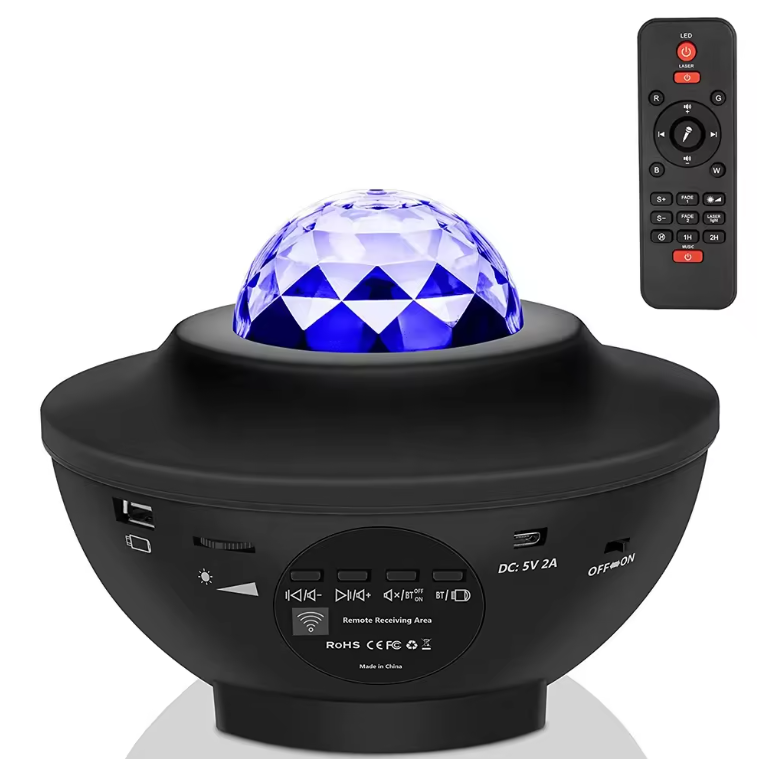 Home Colorful Wave with Speakers