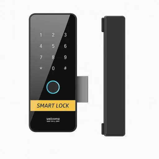[DL-108] Glass Door Lock - Digital Pad